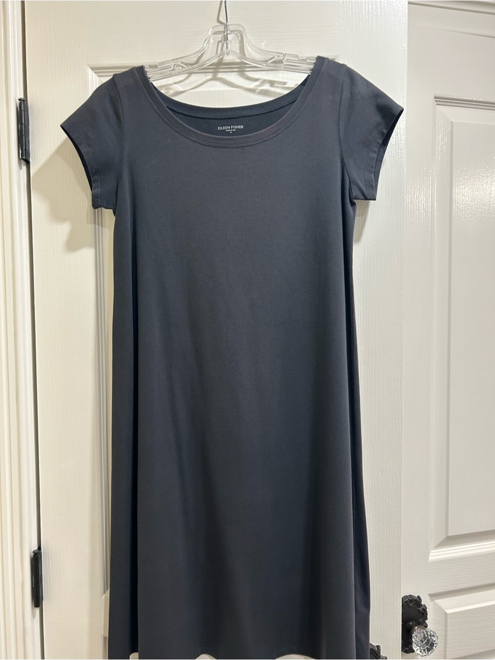 Grey Eileen Fisher casual dress